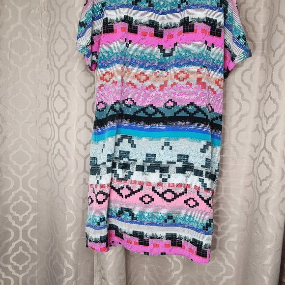 Metaphor Geometric Dress - Picture 7 of 7